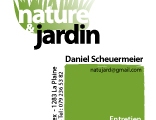 Carte de visite Nature Jardin